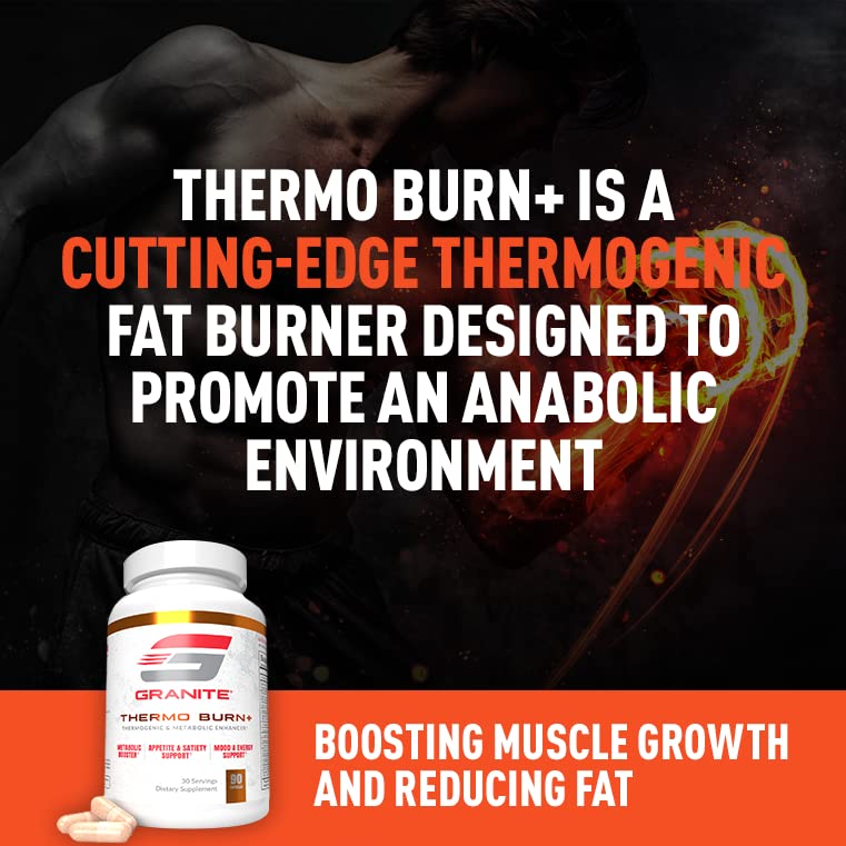 Granite Thermo Burn Advanced Formula Thermogenic - 90 Capsules - image 5