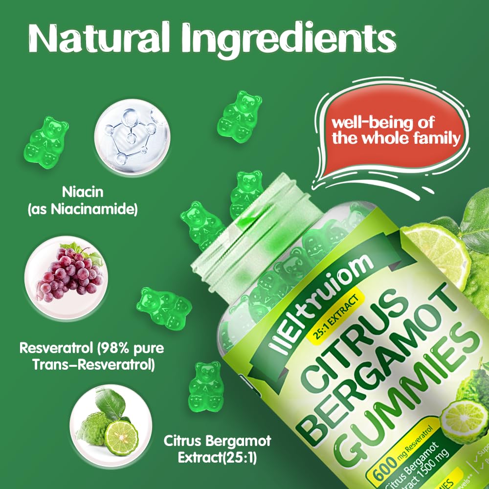 IIEltruiom Citrus Bergamot Gummies