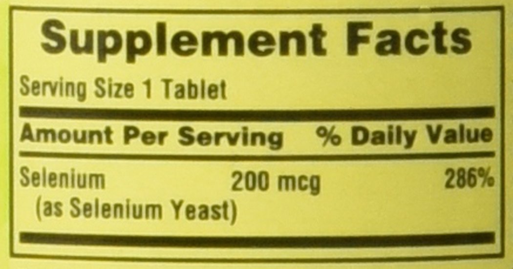 BBEEAAUU Spring Valley Selenium 200 mcg - 100 Tablets - image 2