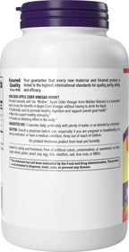 Webber Naturals Apple Cider Vinegar 1500mg - 240 Capsules - image 11