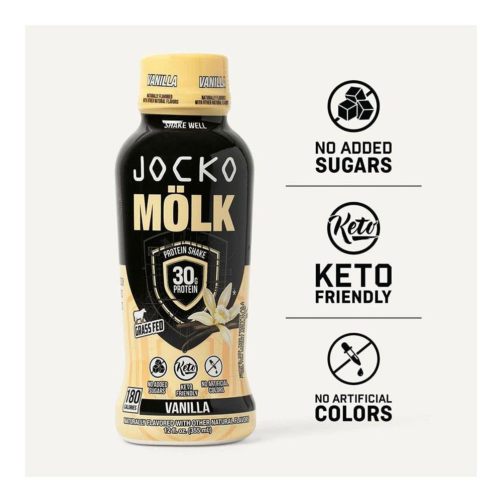 Jocko Fuel MÖLK Protein Shake Vanilla - Ready to Drink - image 3