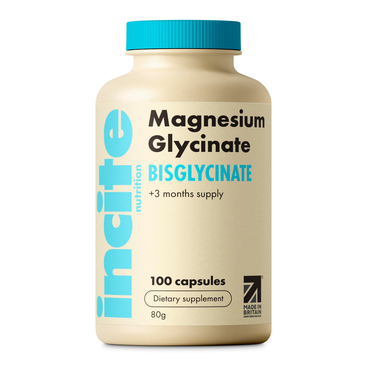 Incite Nutrition Biotin Hair/Magnesium glycinate/Vitamin D3 Dietary
