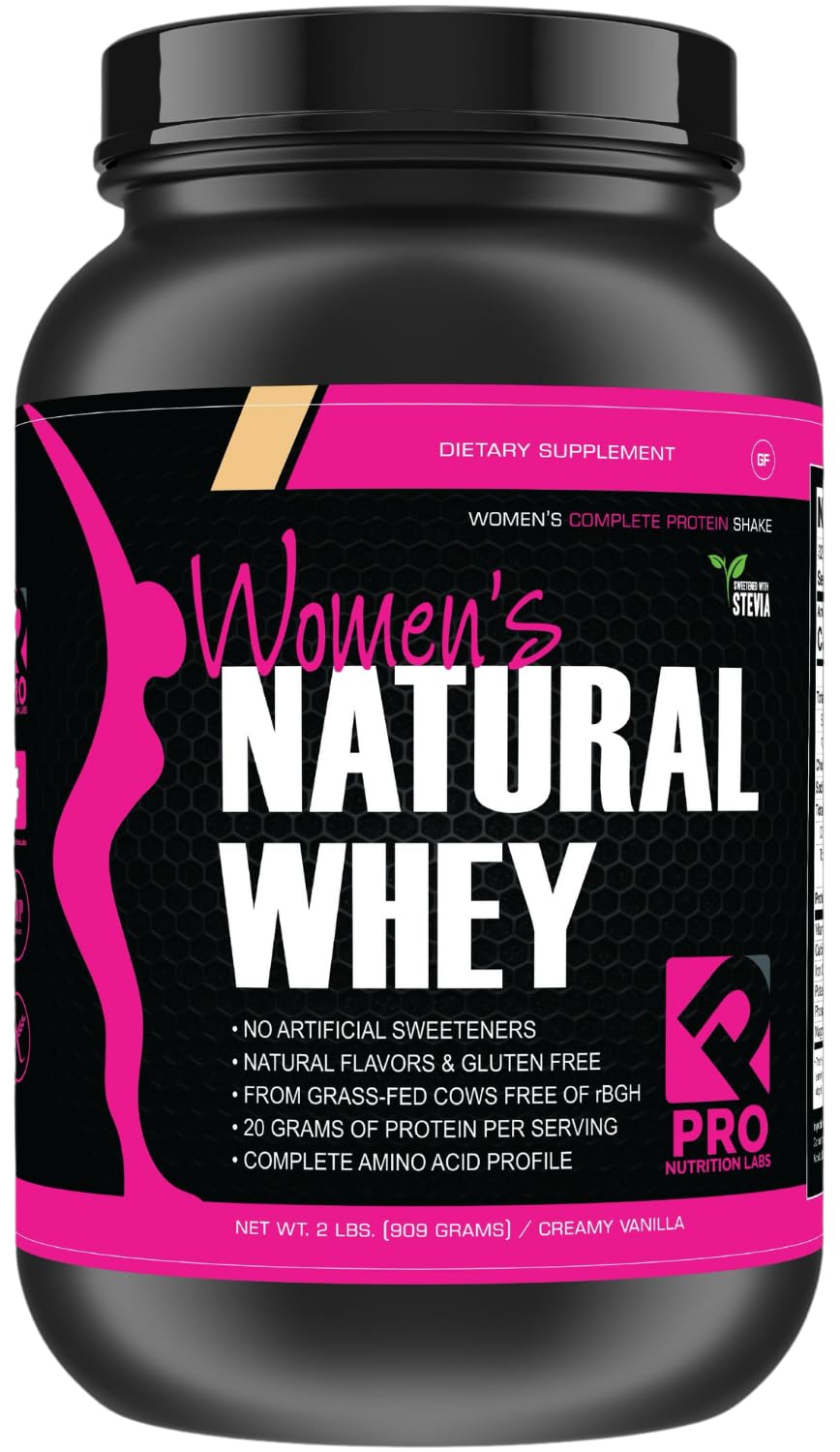 PRO NUTRITION LABS Whey Protein Powder for Women - Supports Lean