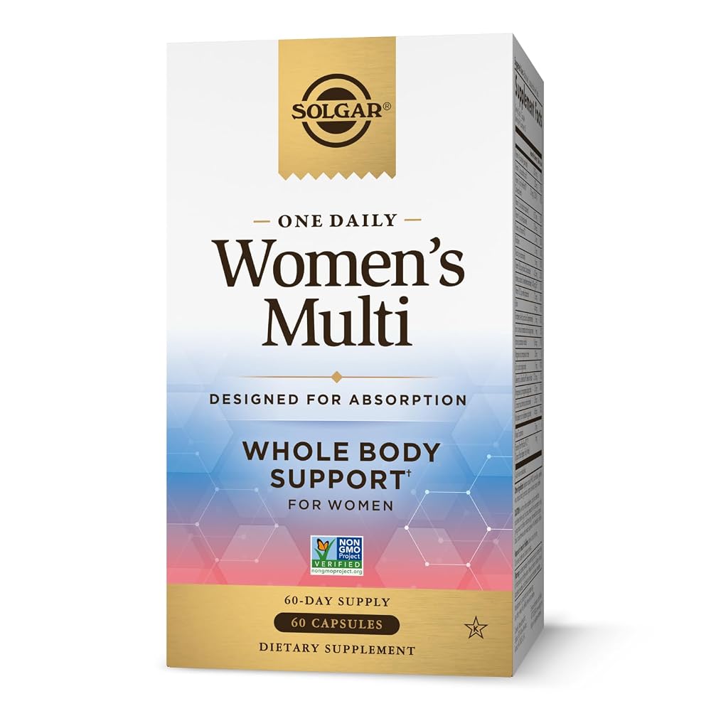 Solgar One Daily Women's Multi Multivitamin - 60 Vegetarian Capsules