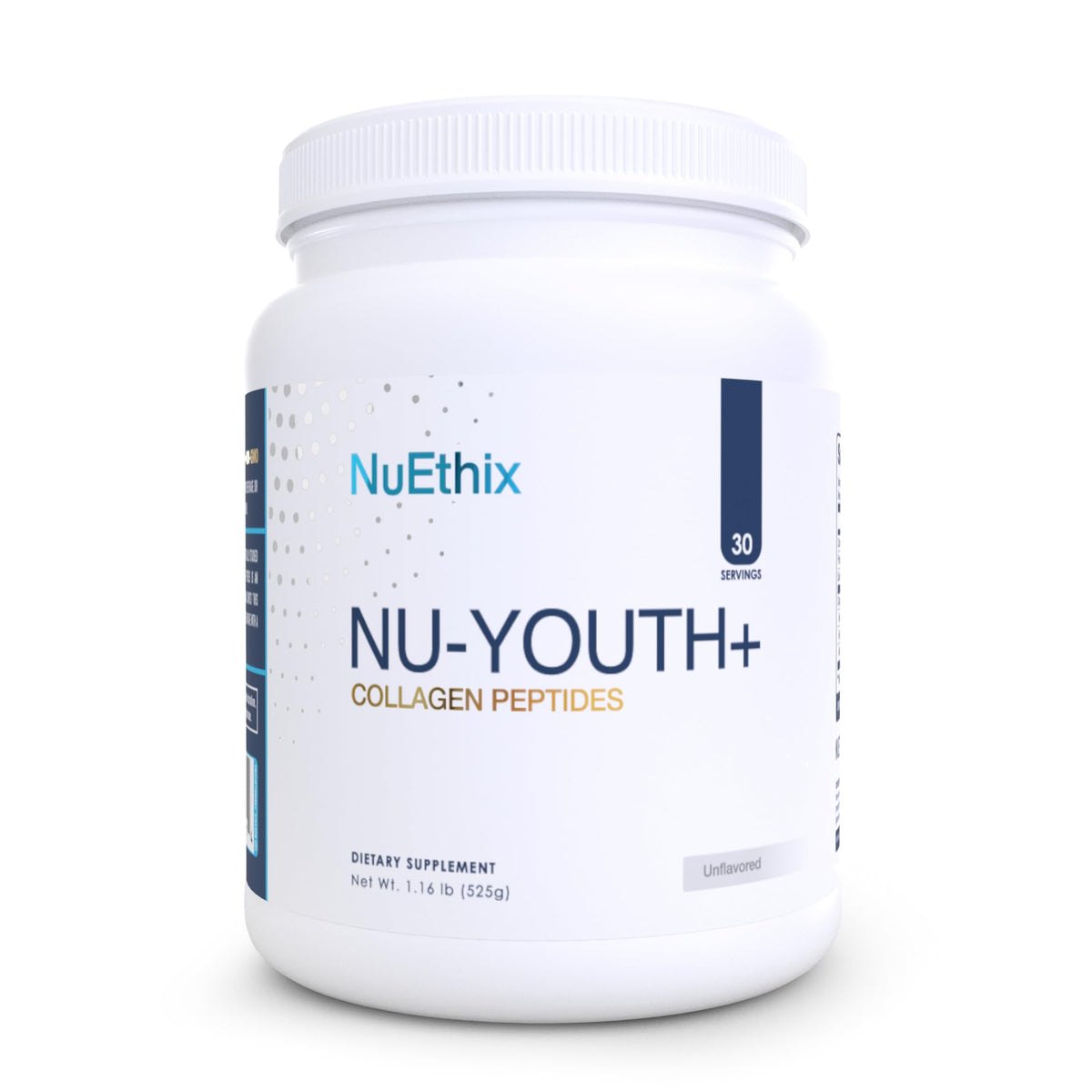 NuEthix Formulations Nu-Youth Collagen Peptides Powder - 30 Servings