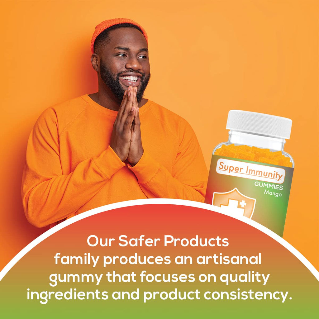 Safer Products Super Immunity Gummies Immune Support - 120 Count - image 5