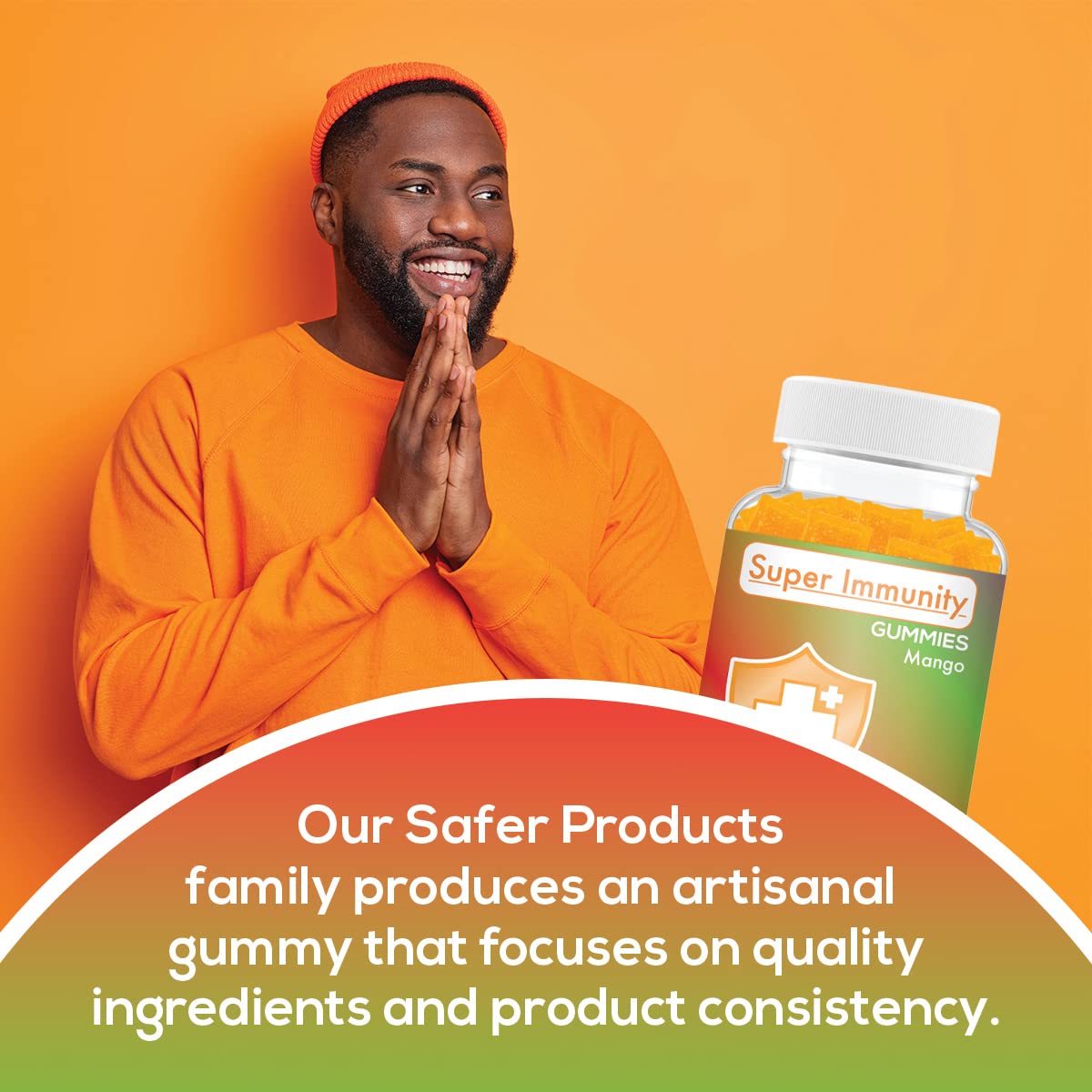 Safer Products Super Immunity Gummies Immune Support - 120 Count - image 5