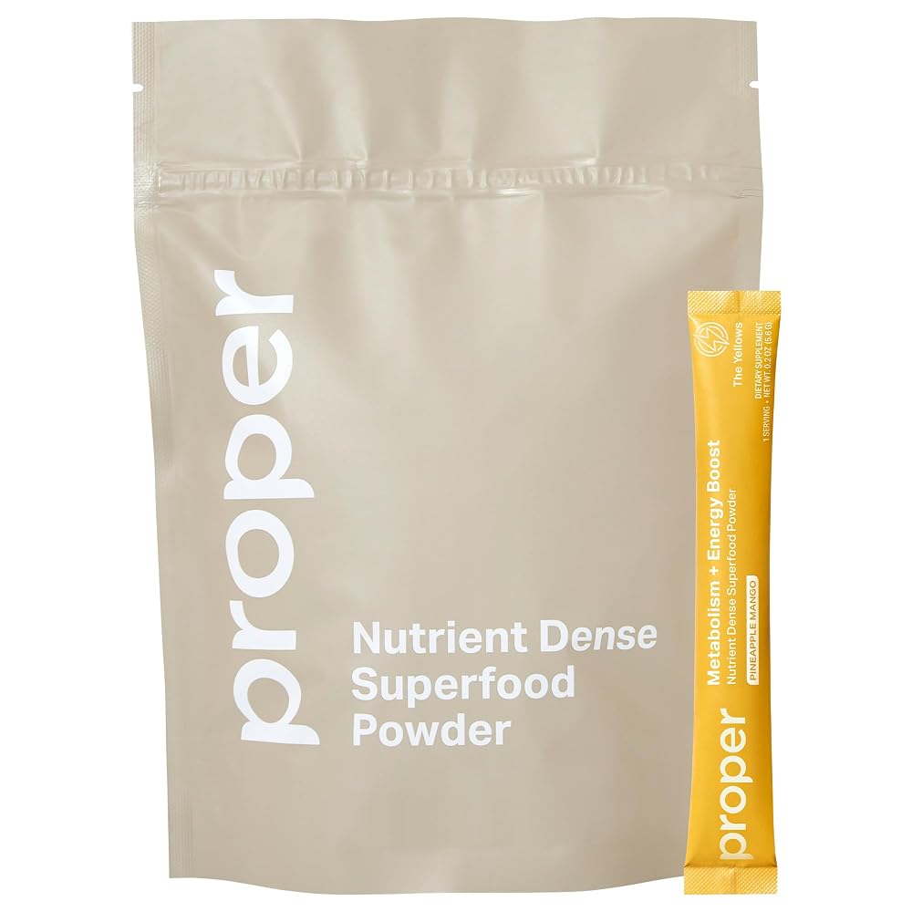 Proper, The Yellows Metabolism and Energy Boost