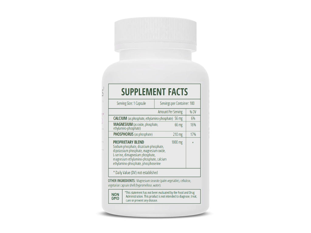 InterPlexus Seriphos Phosphorylated Serine Adaptogen - 100 Capsules - image 3