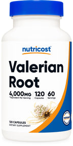 Nutricost Valerian Root Extract 1000mg - 120 Capsules