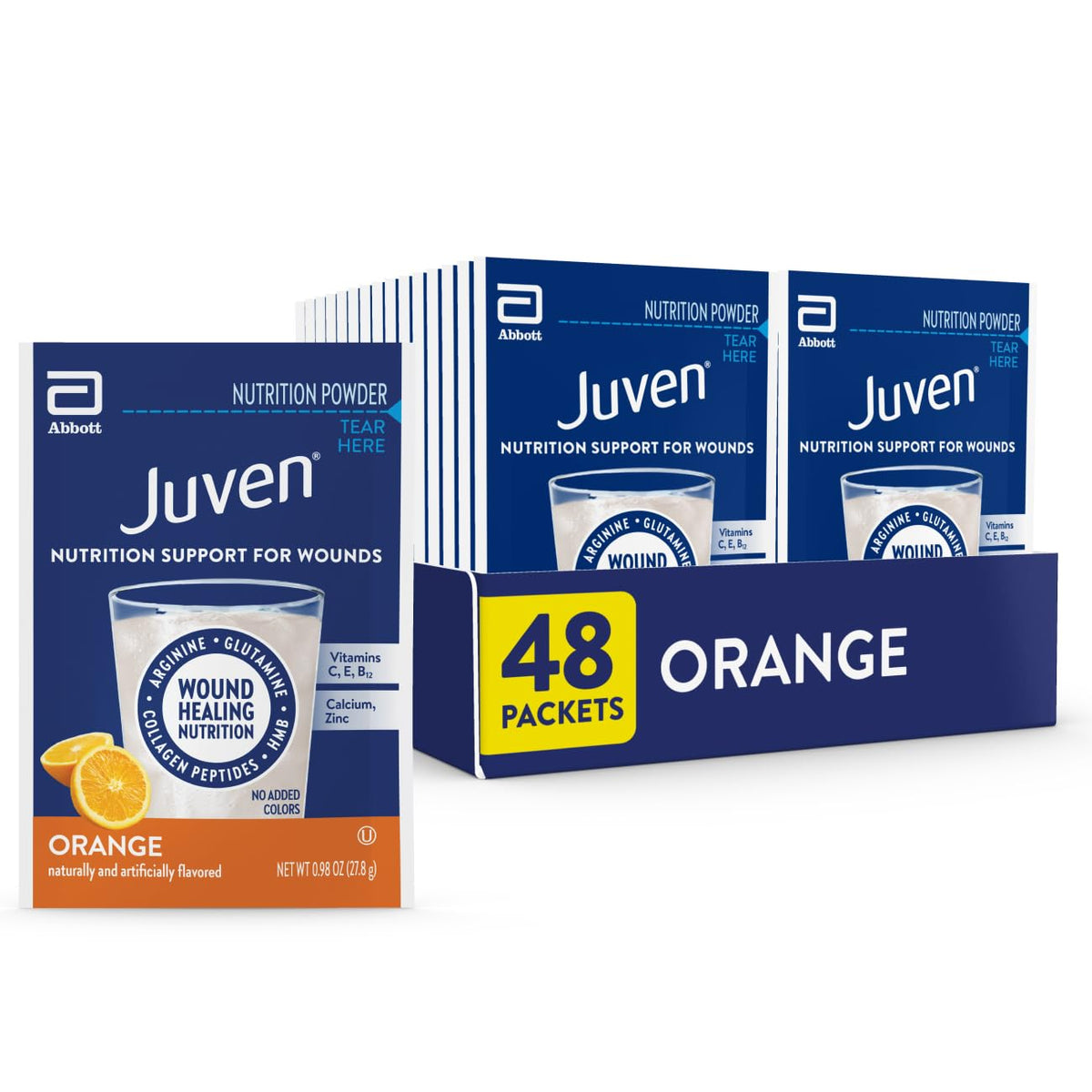 Juven Therapeutic Nutrition Drink Mix Powder for Wound Healing Support