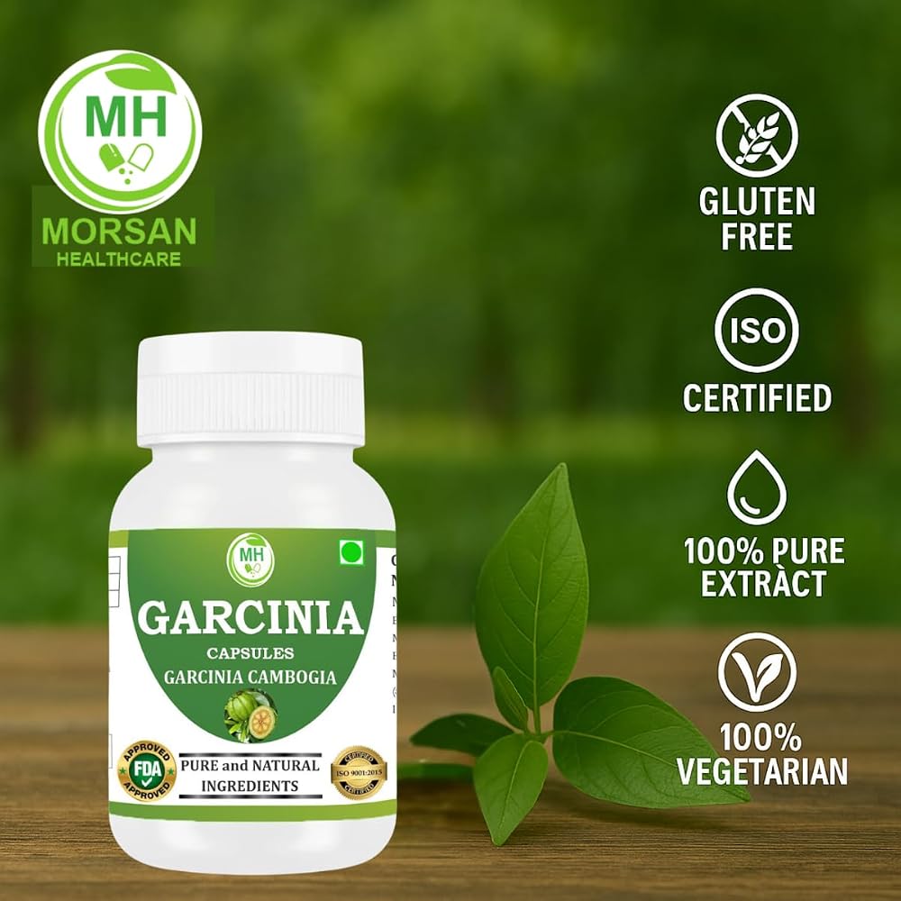 Morsan Healthcare Garcinia Cambogia 500 mg - 60 Vegetarian Capsules - image 6