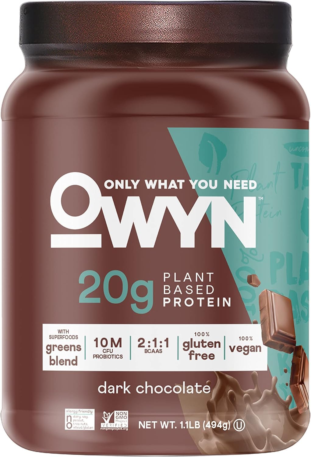 OWYN Only What You Need Vegan Protein Powder