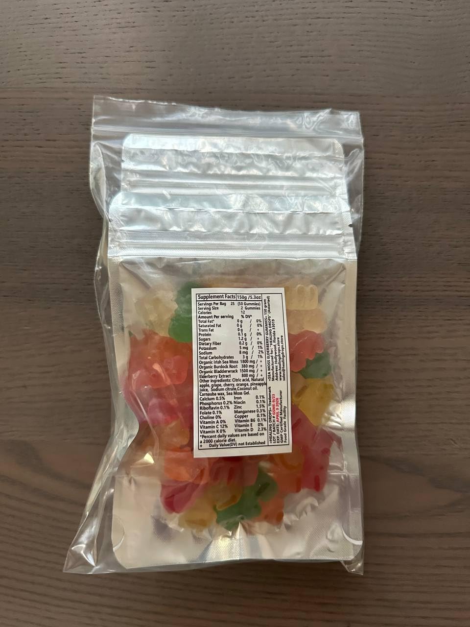 HEALING DROPS Irish Sea Moss Gummies