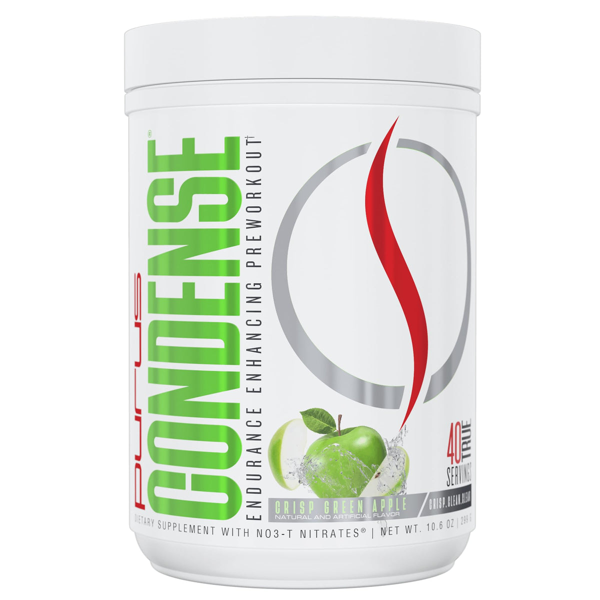 Purus Labs CONDENSE PreWorkout Powder, 40 Servings