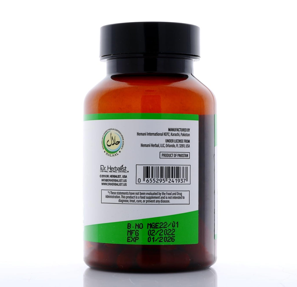 Dr. HERBALIST Herbal Extract Capsules, Choose Your Herb