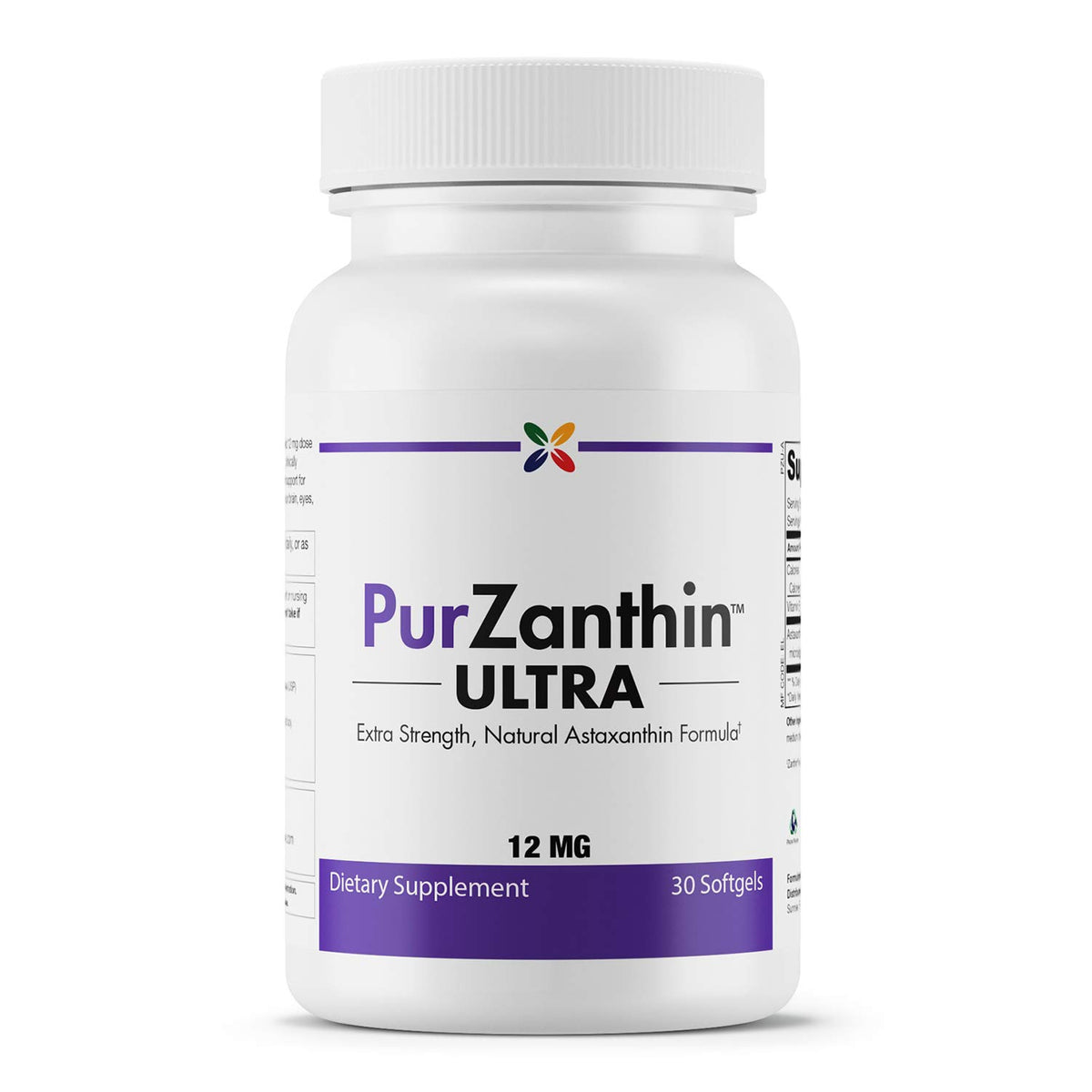 Stop Aging Now PurZanthin Ultra Natural Astaxanthin 12 mg - 1 Softgels