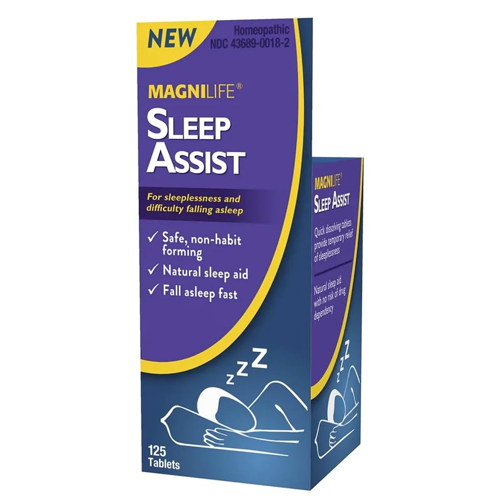 MagniLife Sleep Aid Homeopathic Melatonin-Free Tablets - 125 Count - image 5