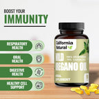 YISHIDA Wild Oregano Oil Vegetarian Softgels - 90 Capsules - image 4