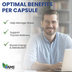 America Medic & Science Advanced Thyroid Support - 60 Capsules - image 5