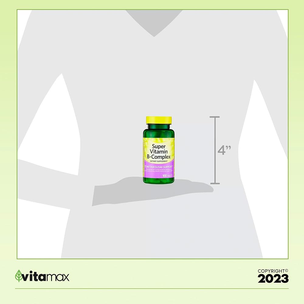 Generic Spring Valley Super Vitamin B-Complex Tablets - 250 Count - image 9