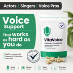 VitaVoice Nootropics & Vitamins for Vocal Health - 30 Capsules - image 4