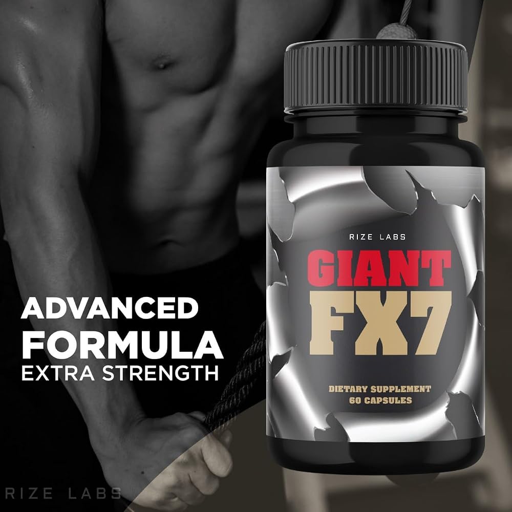 rize labs GiantFX7 Capsules for Men - 120 Capsules - image 3