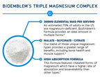 BioEmblem Magnesium Glycinate Complex 300mg - 90 Capsules - image 5