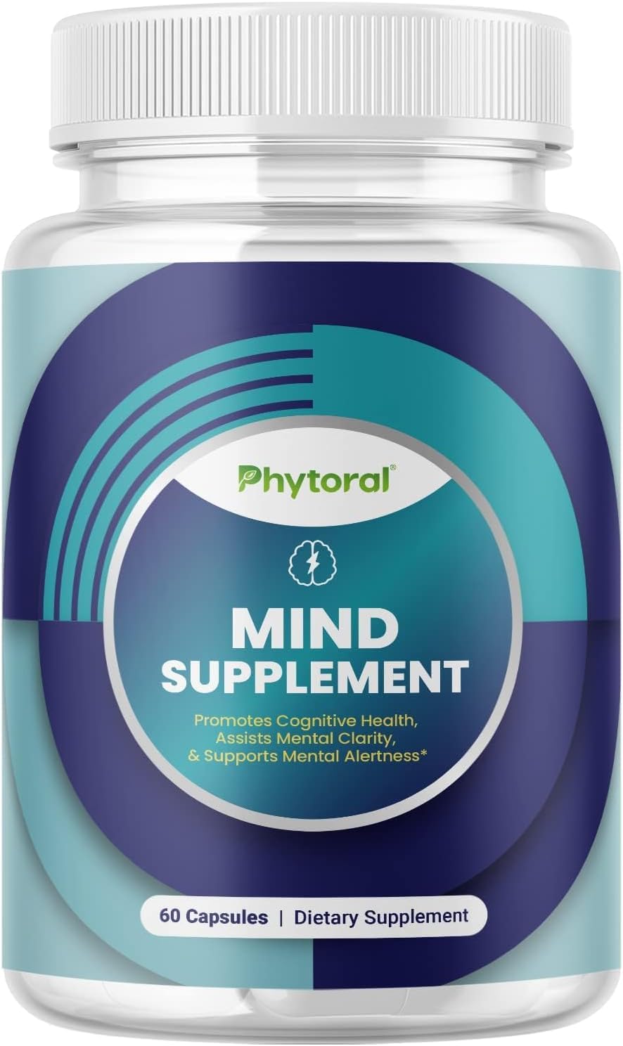 Phytoral Nootropic Brain Supplement for Memory and Focus - 60 Capsules