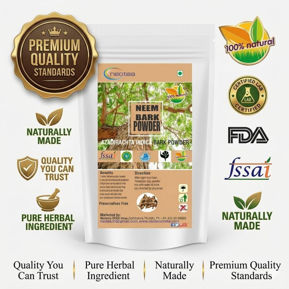 Neotea Neem Bark Powder - 300g - image 8