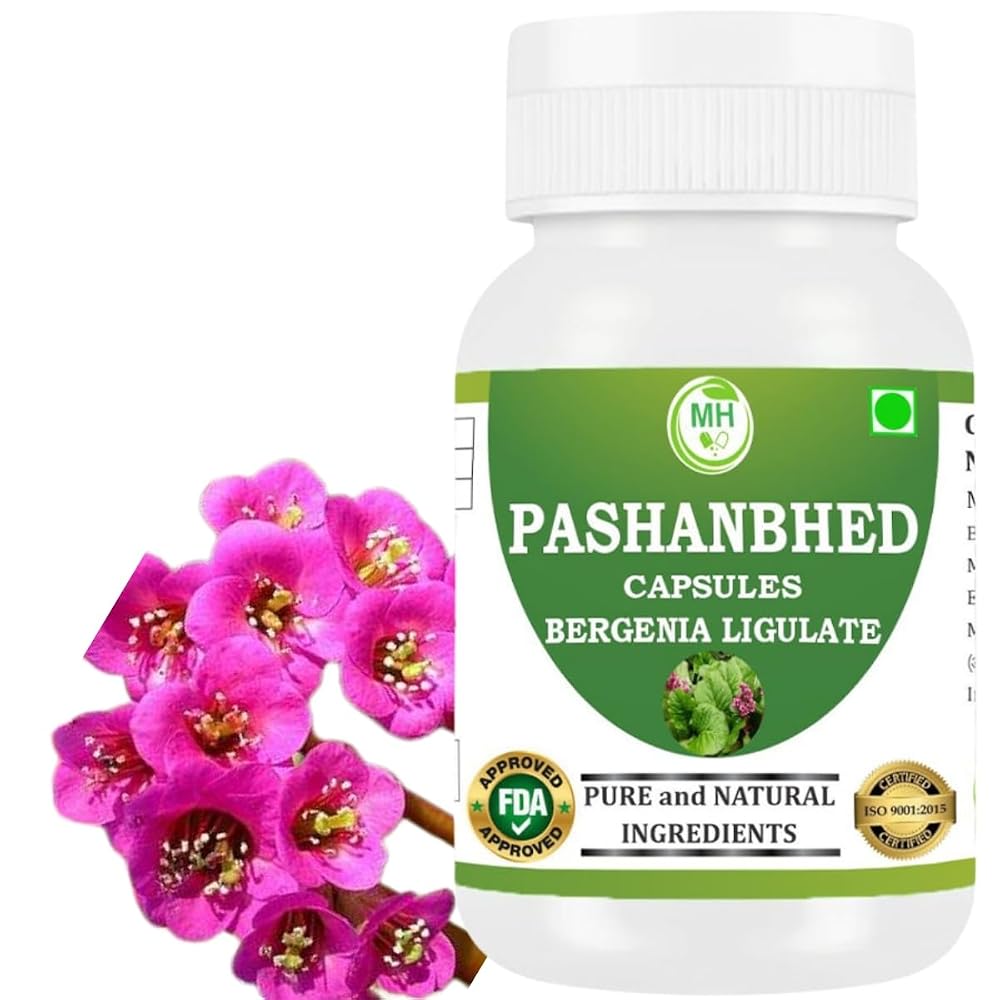 Morsan Healthcare Pashanbhed Powder Vegetarian Capsules - 60 Capsules