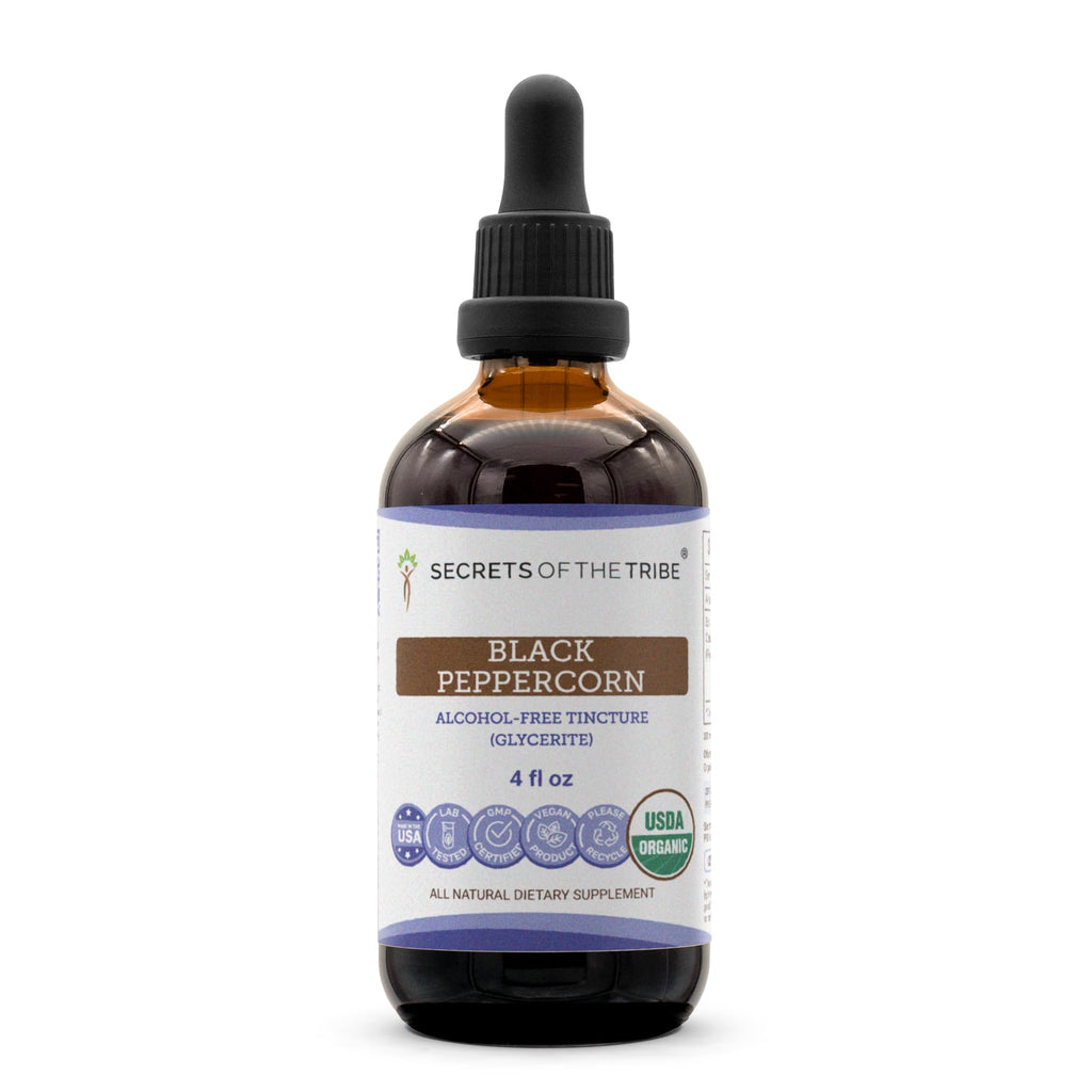 Secrets of the Tribe Black Peppercorn Alcohol-Free Liquid Extract - 4 FL OZ
