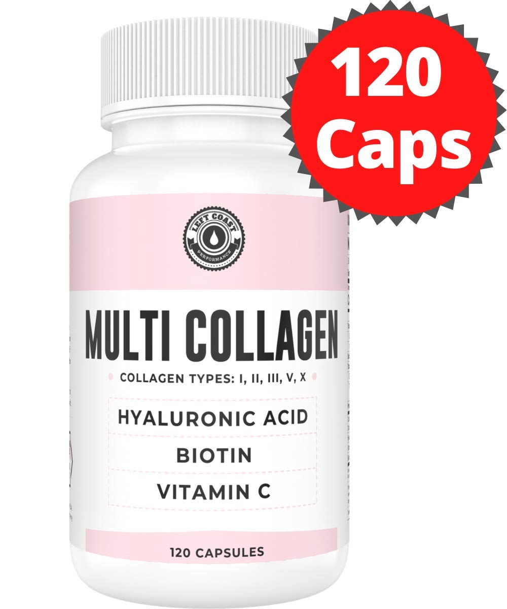 Left Coast Performance Multi Collagen Powder with Biotin