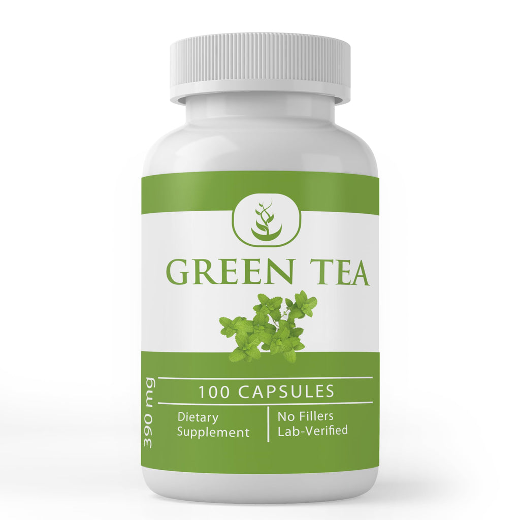 PURE ORIGINAL INGREDIENTS Green Tea Extract - 100 Capsules