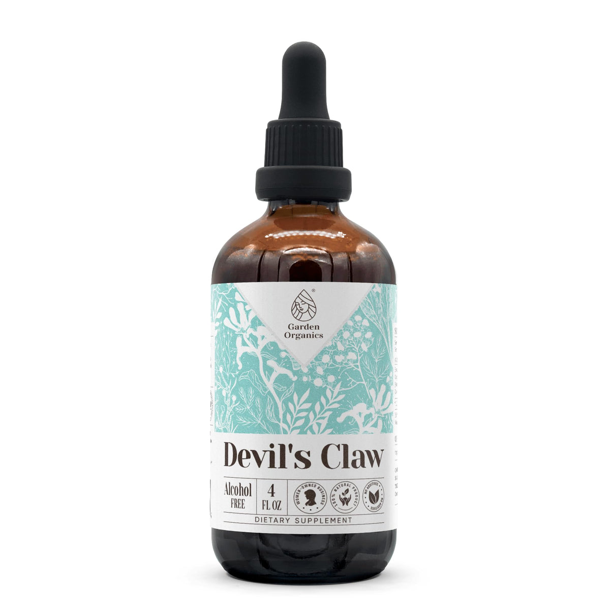 Garden Organics Devil's Claw Alcohol-Free Natural Tincture Extract