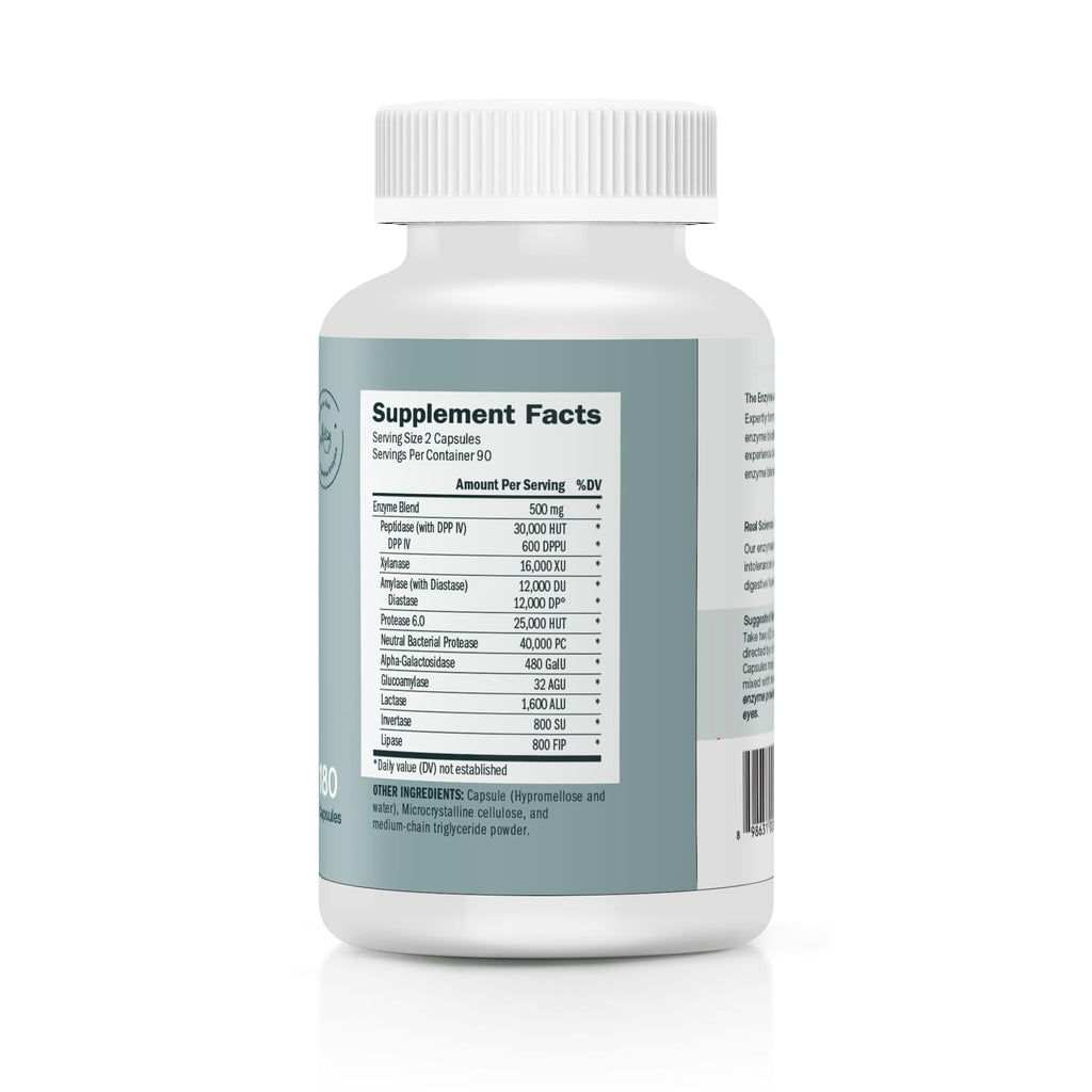 Houston Enzymes TriEnza Digestive Enzymes - 180 Chewables - image 2