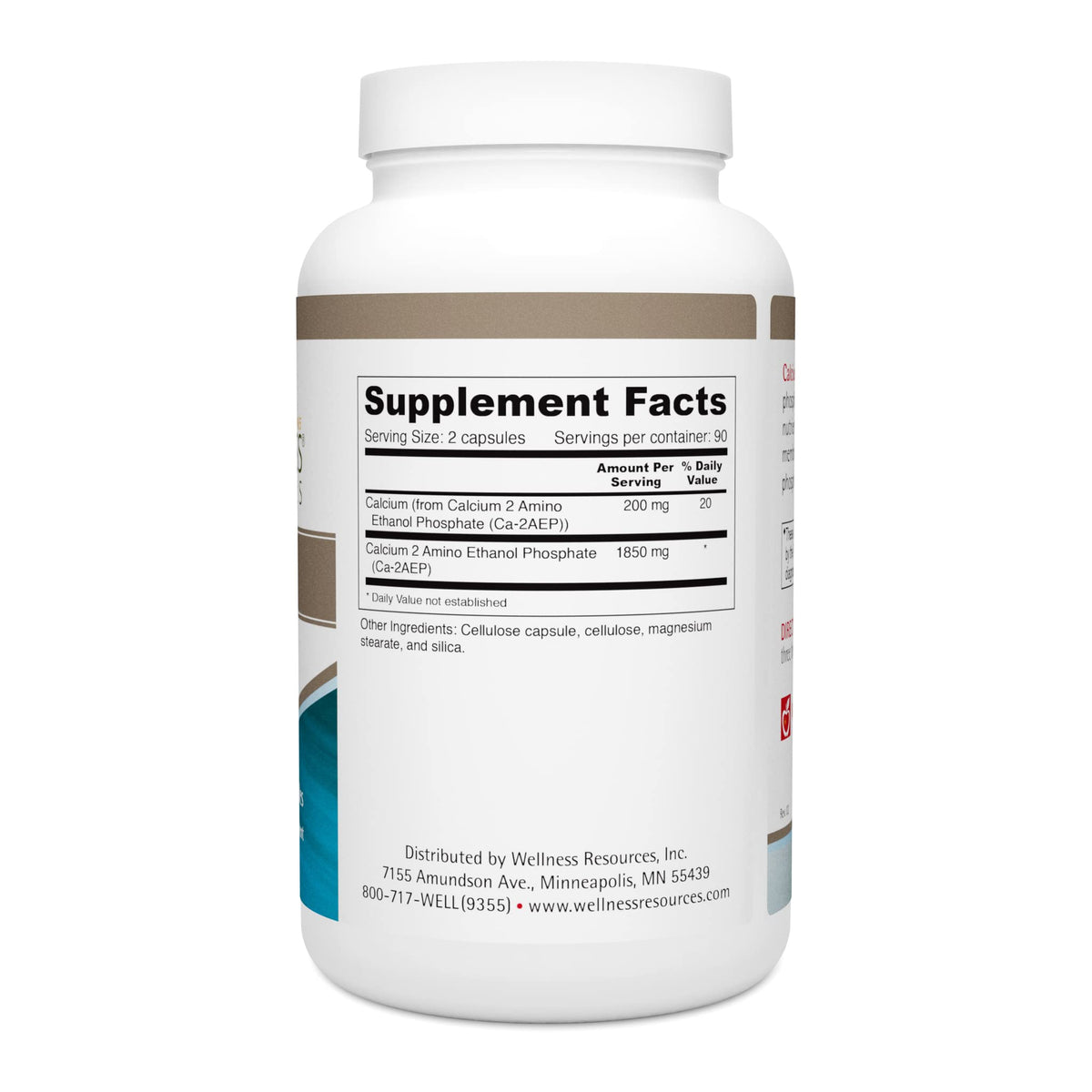 Wellness Resources Calcium AEP Nerve Support - 180 Capsules - image 2