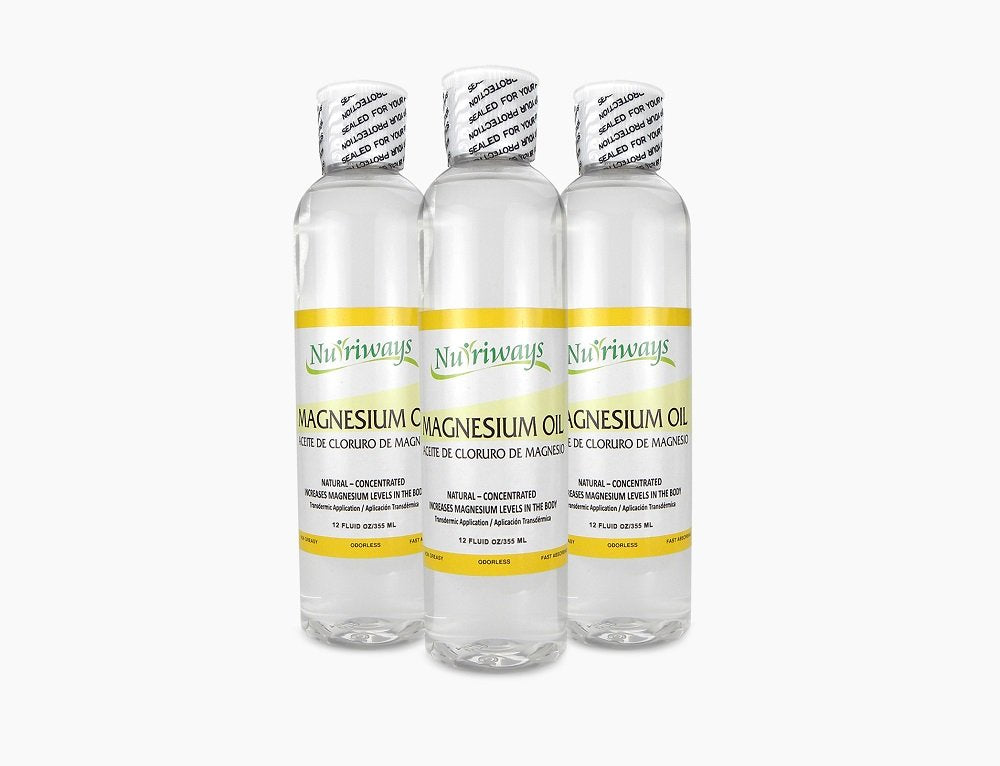 Nutriways Magnesium Chloride Oil Concentrated - 3 Pack
