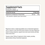 LES Labs Magnesium Citrate Supplement - 120 Capsules - image 5