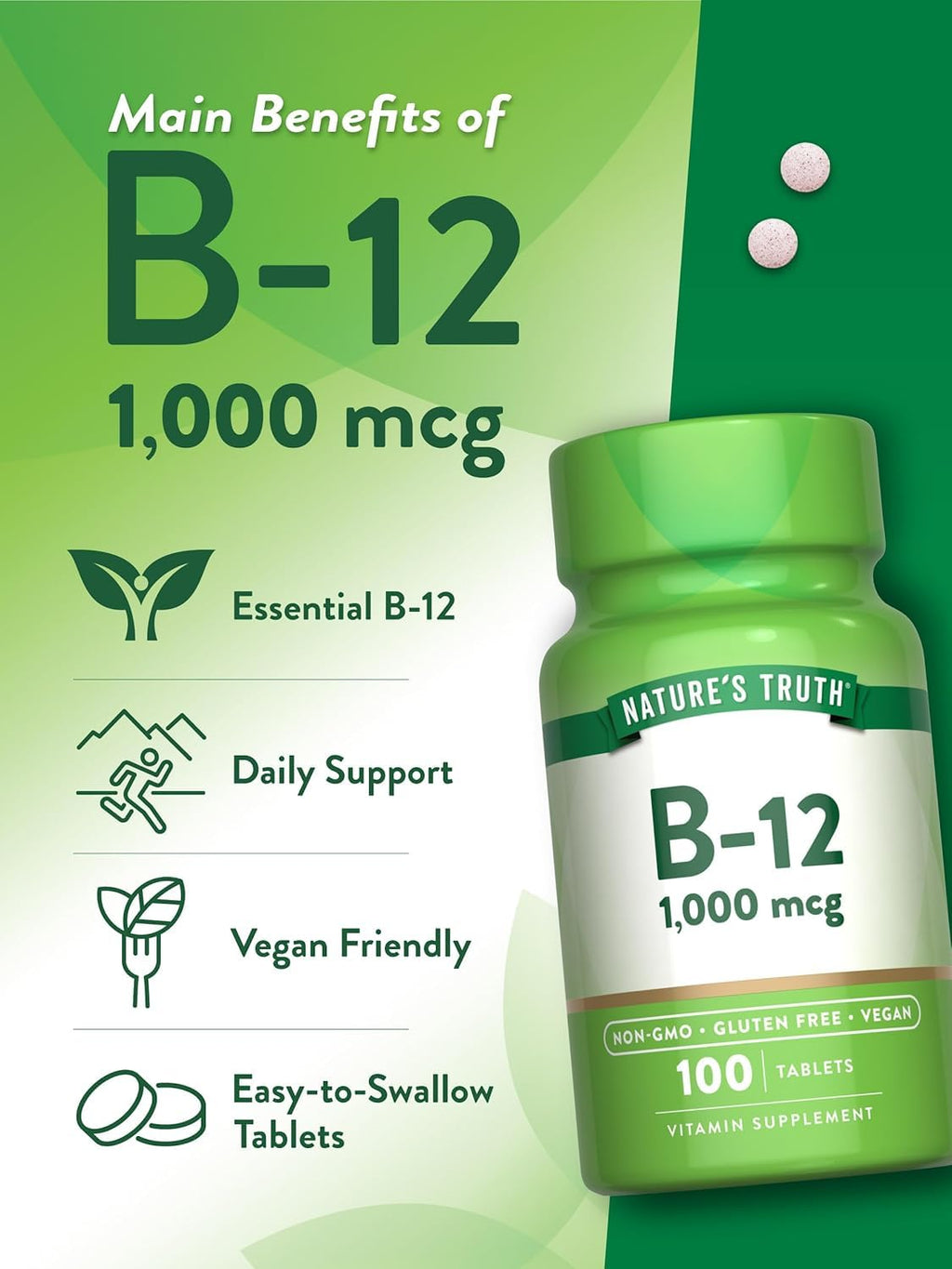Nature's Truth Vitamin B12 1000 mcg - image 4