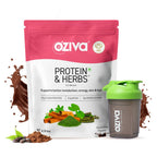 OZIVA Protein & Herbs for Women Chocolate - 907g