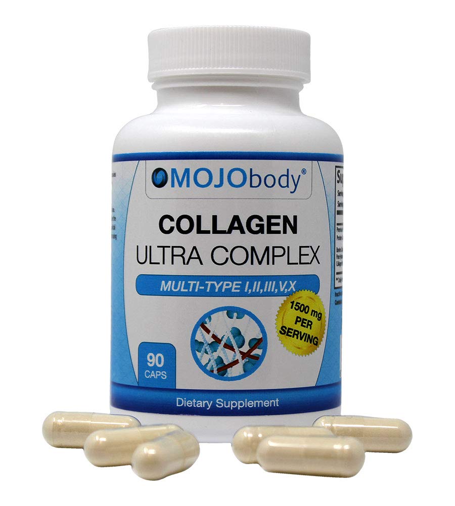 MOJObody Multi Collagen Capsules Ultra Complex Types I-X - 90 Capsules - image 2