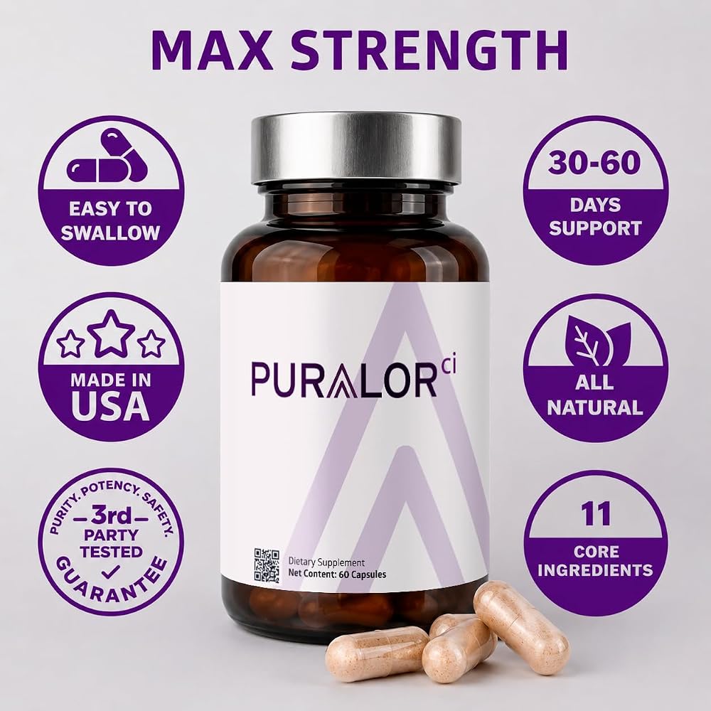 Centurion Puralor CI Brain Supplement for Memory and Focus - 60 Capsules - image 8