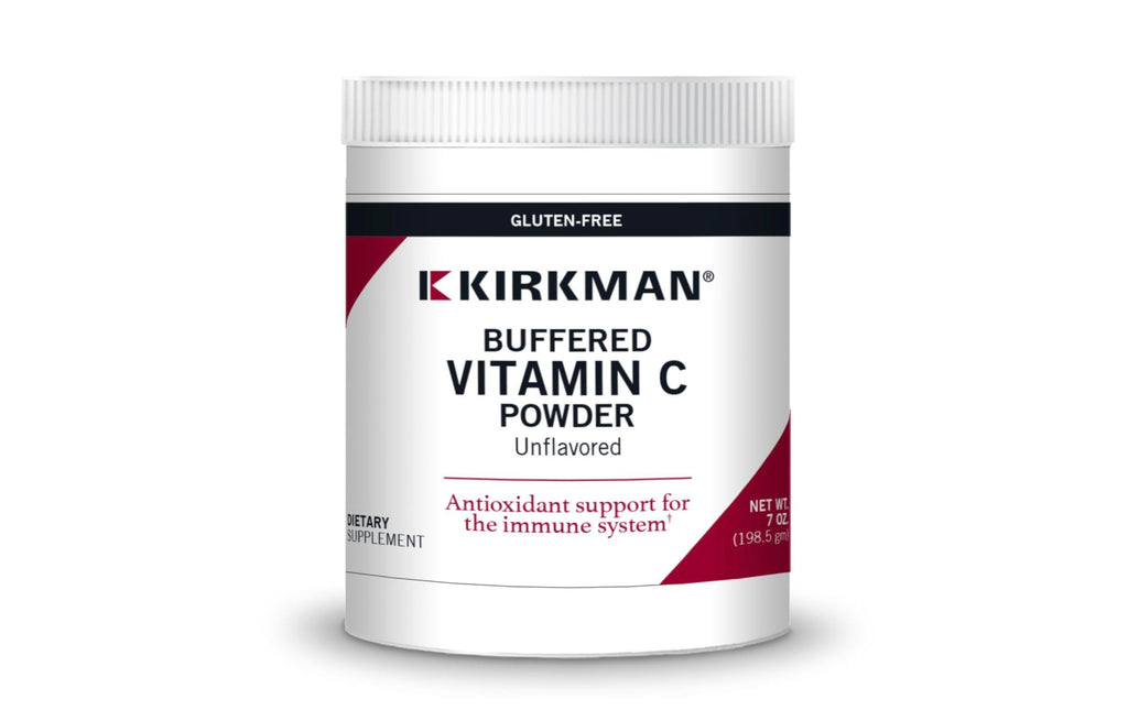 Kirkman Buffered Vitamin C Powder Unflavored 1,100 mg - 7 oz