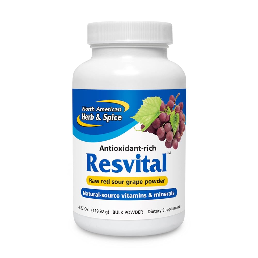 North American Herb & Spice Resvital Red Grape Powder - 4.23 oz