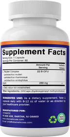 Vitamatic Lactobacillus Reuteri Complex 22 Billion CFU - 60 Capsules - image 8