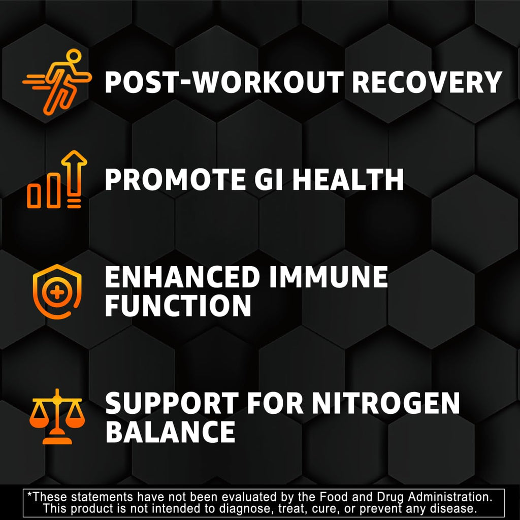 Nextdia L-Glutamine 1000mg Post-Workout Recovery Gummies - 60 Count - image 3