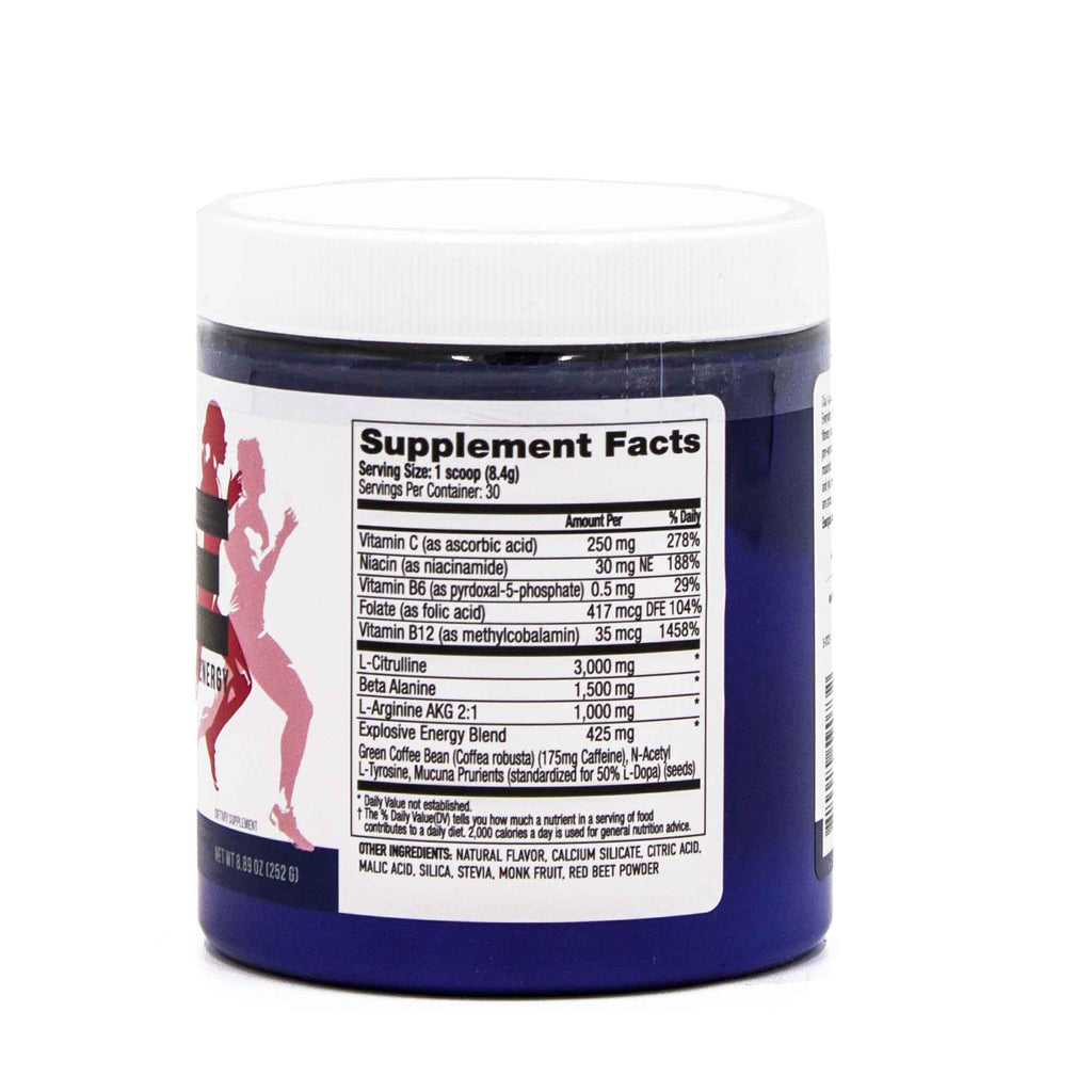 PERFORMANCE INSPIRED APEX Pre-Workout Powder Strawberry Kiwi - 1lb - image 4