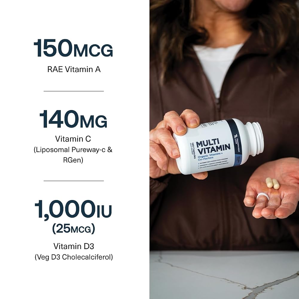 Transparent Labs Daily Multivitamin for Women and Men - 120 Capsules - image 7