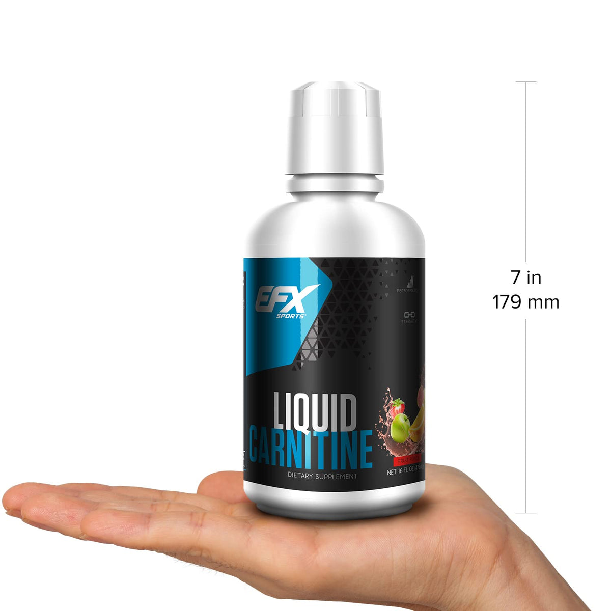 EFX Sports L-Carnitine Liquid 1500mg - 31 Servings - image 3